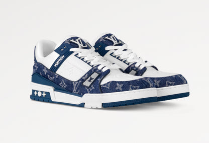 Blue lv sneaker