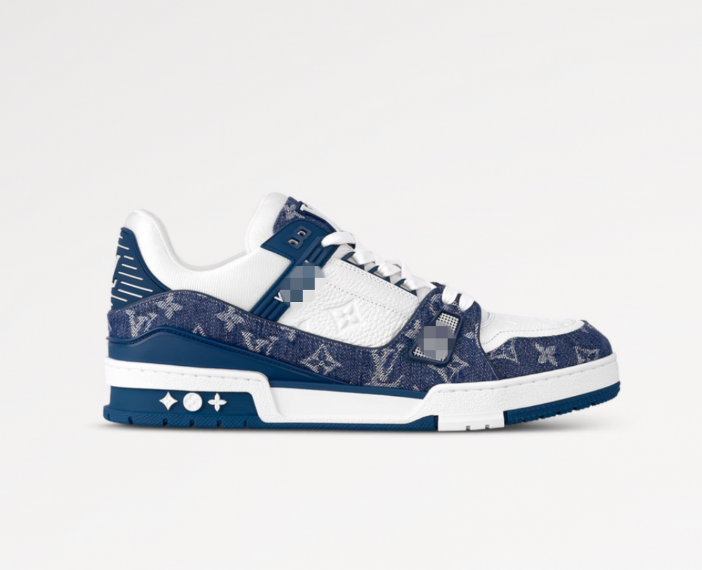 Blue lv sneaker